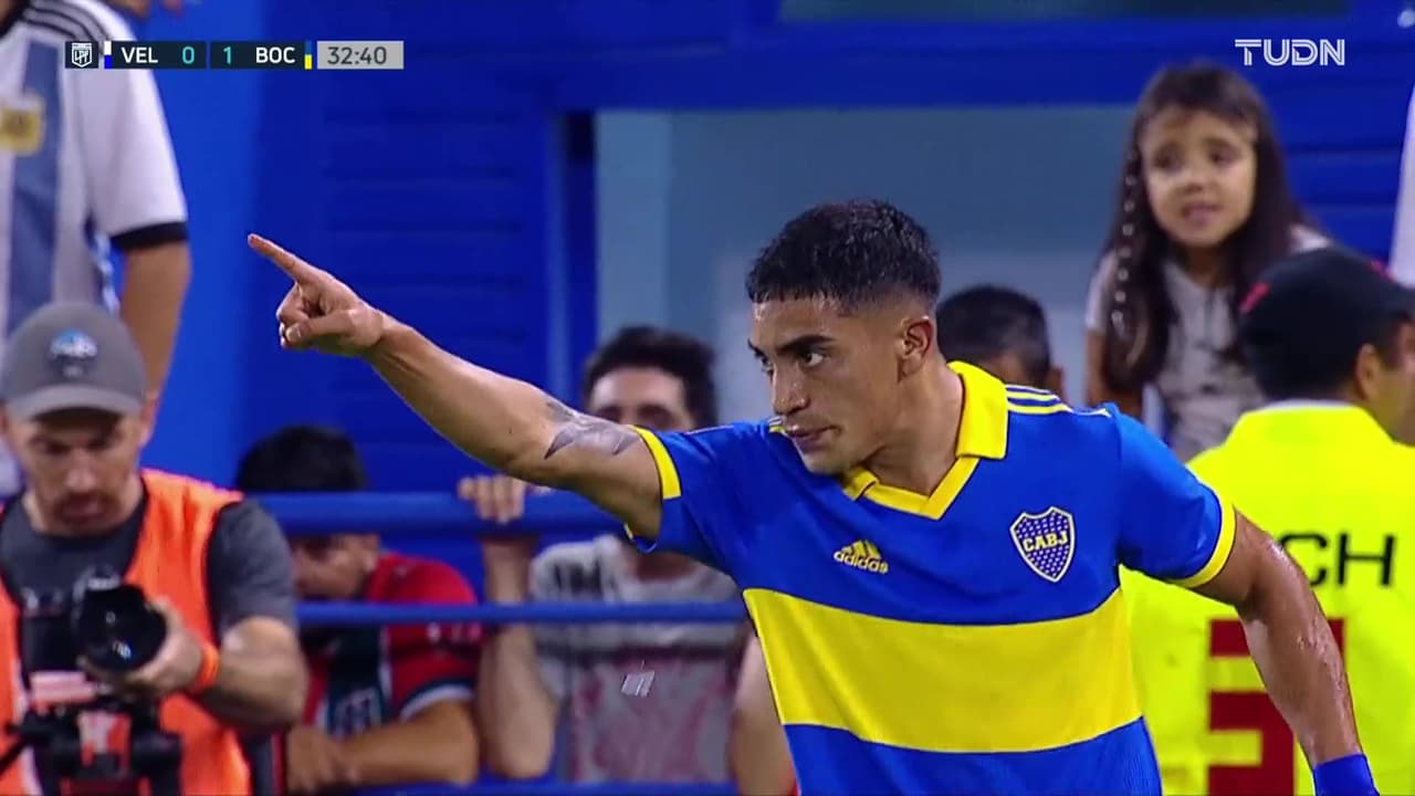 ¡En terreno ajeno! Boca Juniors encuentra el 0-1 ante Vélez Sarsfield