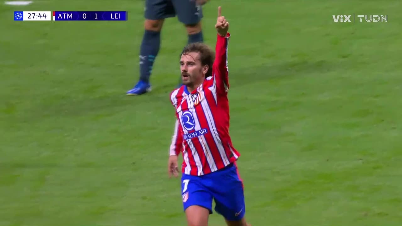 ¡Gol de Griezmann! Definición de crack absoluto para empatar el partido