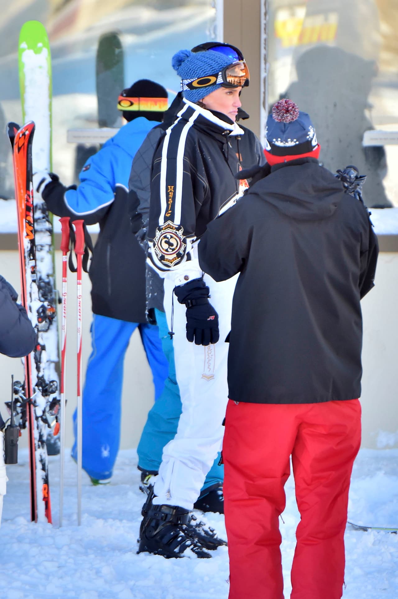 Pero antes los instructores le dieron algunos consejos para evitar accidentes.