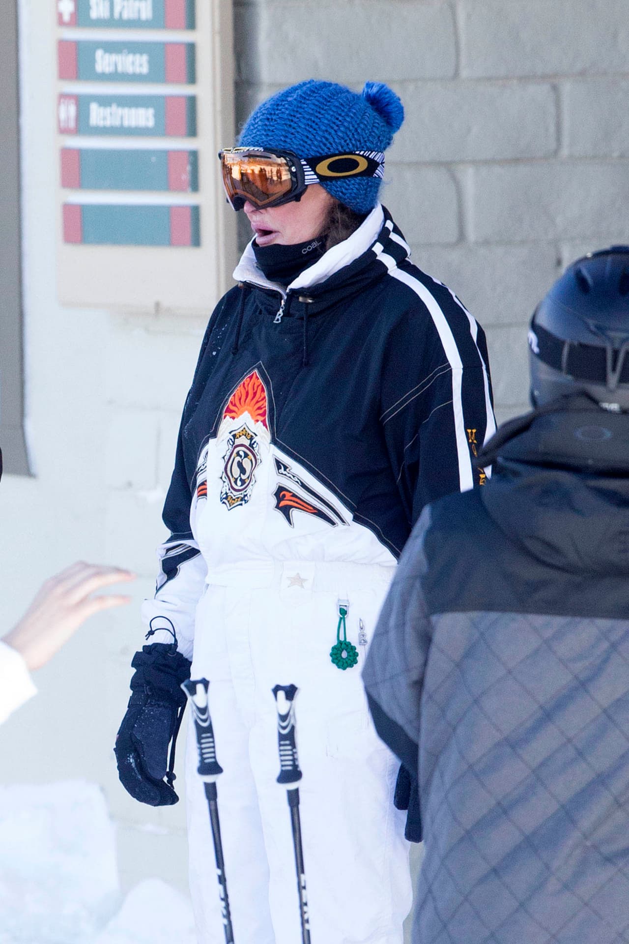 La también empresaria observó el lugar mientras pensaba la ruta que tomaría.
