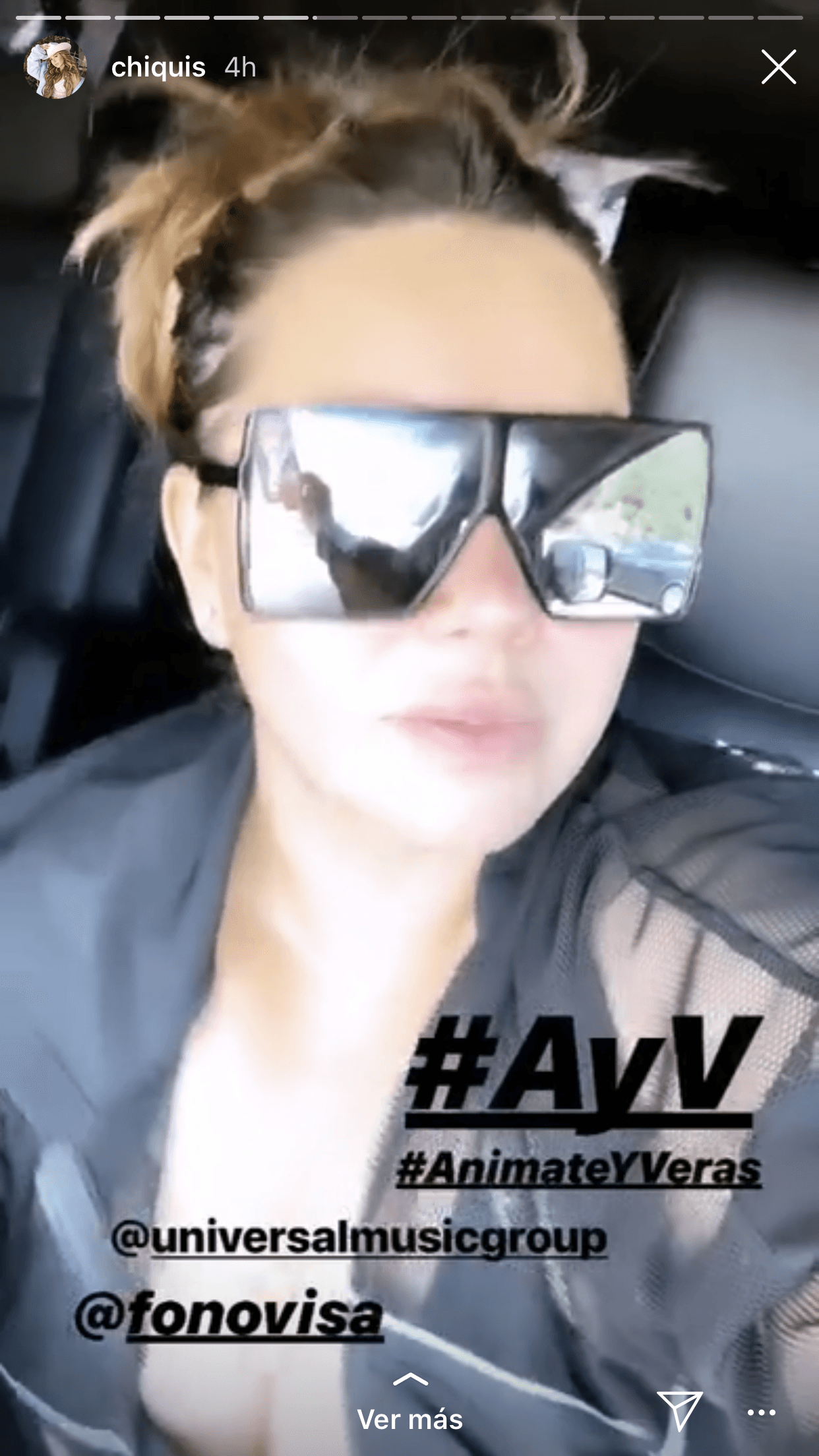 Cabe señalar que a pesar de que la cantante aseguró que le hubiera gustado disfrutar de estos días para enfocarse en su vida personal como recién casada, ha estado promocionando, por medio de su perfil e historias de Instagram, su más reciente sencillo ‘Anímate y verás’.