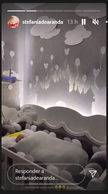 Y hasta cómo fue su primera noche en su cuna. 
<br>