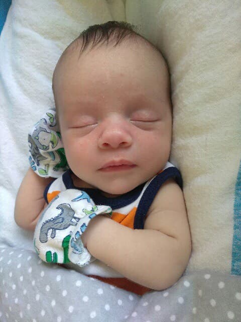 Sebastián tomando su respectiva siesta de la tarde
<br>