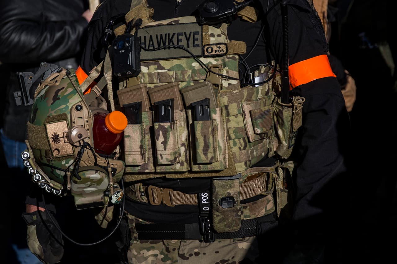 Marcha a favor de las armas en Richmond, Virginia.