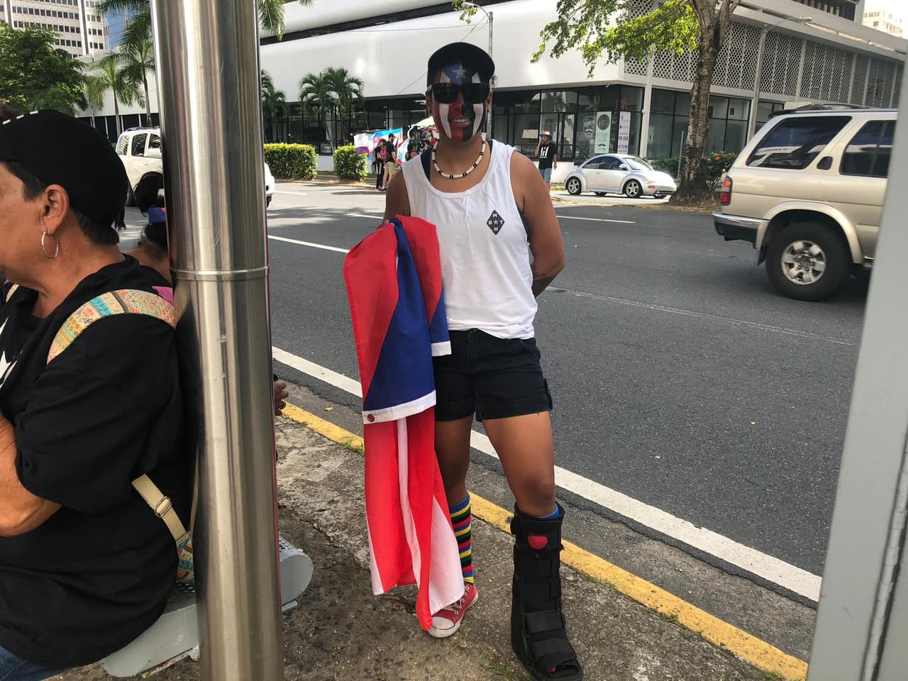 Los puertorriqueños marcharon desde la Milla de Oro en Hato Rey hasta el estadio Hiram Bithorn para celebrar la renuncia del gobernador Ricardo Rosselló. La marcha fue impulsada en las redes sociales por René Pérez "Residente". Hasta la celebración llegaron personas de toda la Isla.