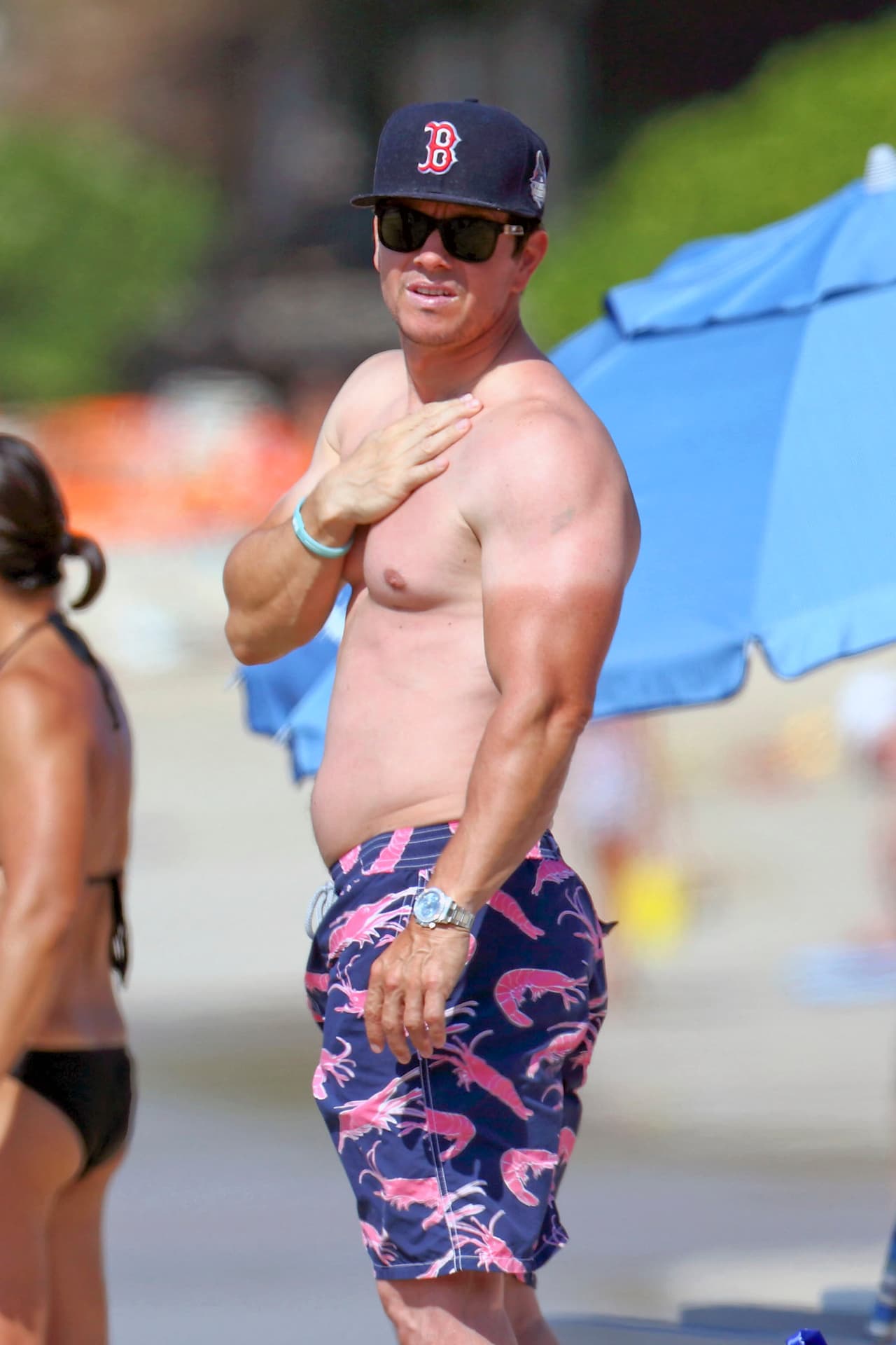 ¡Qué bronceado tan malo, Mark!