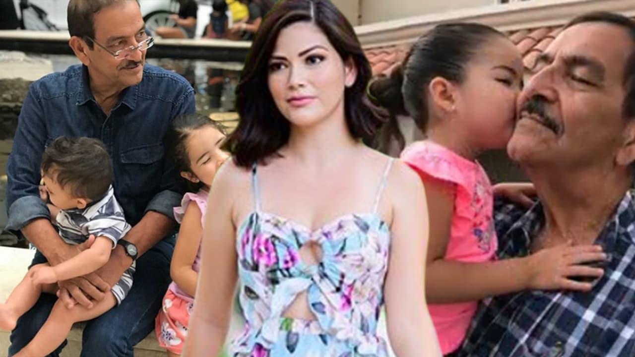 Ana Patricia abraza a su papá una última vez y hace una promesa para que él descanse en paz