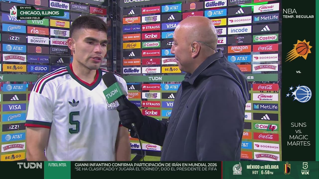 Johan Vásques tras el México vs. Bélgica: "No es todo lo mejor que podemos dar"