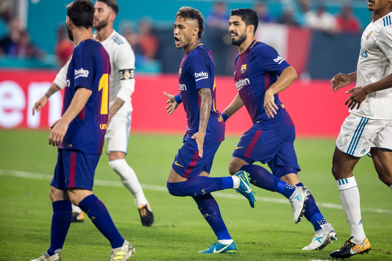 Fue la última oportunidad de abrazar a sus compañeros de Barcelona para disfrutar de una victoria, el 3-2 en Estados Unidos.