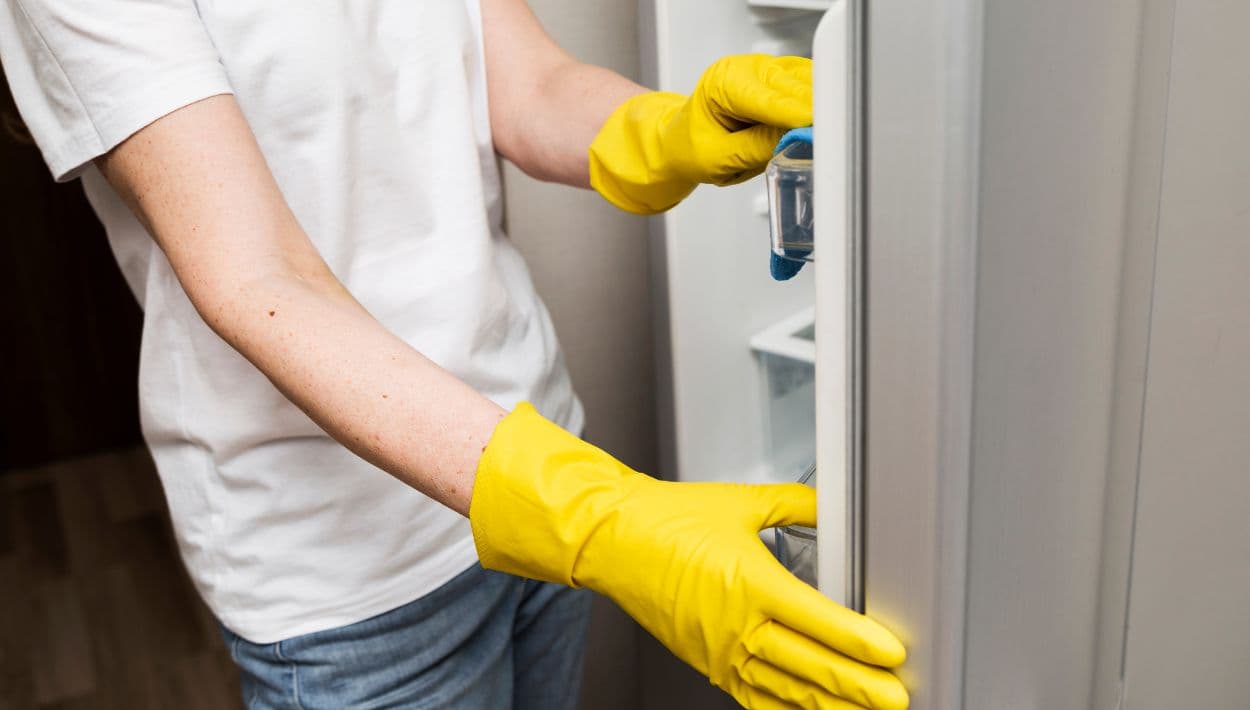 Recuerda limpiar charolas, bandejas y cajones.