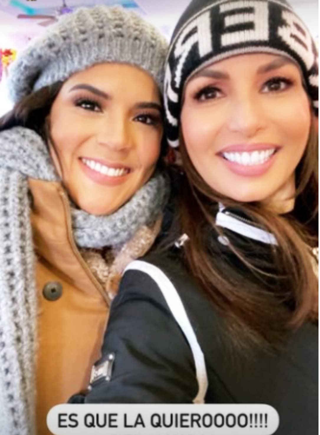 Giselle tampoco dejó de compartir su alegría por volver a estar en Despierta América y en compañía de la dominicana.