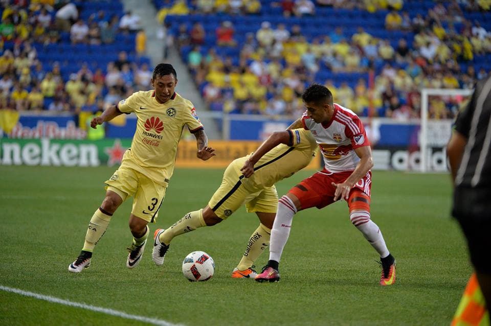 Reservas de New York Red Bulls derrotó 2-0 al Club América en un amistoso