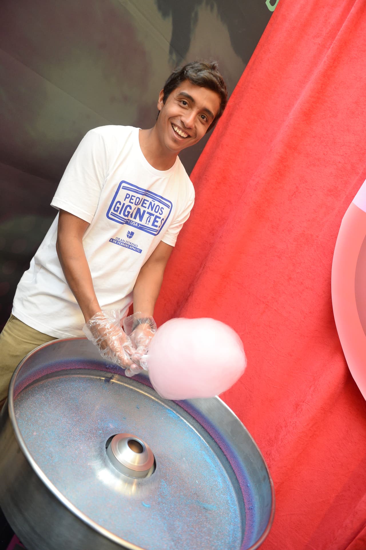 El dulce algodón fue preferido de los asistentes.