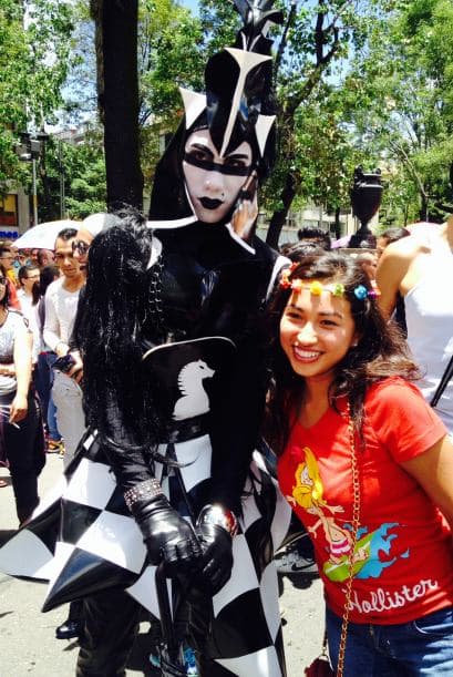 La marcha en la Ciudad de México culminó en el Zócalo con un concierto musical. Crédito: Lucía Urrutia.