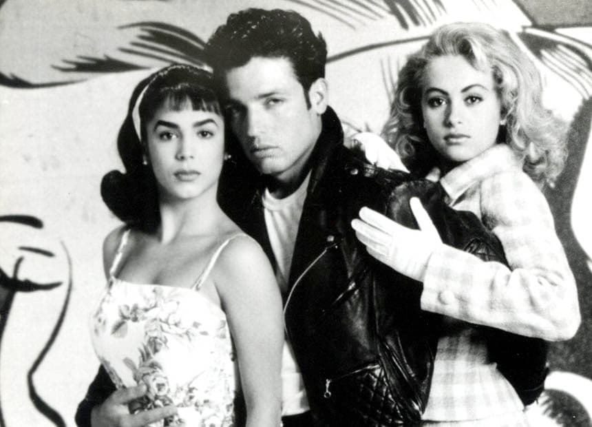 En "Baila Conmigo" y "María Isabel" seguía siendo todo un galán de telenovela.