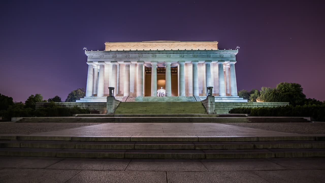 <b>Puesto 5. Monumento a Abraham Lincoln</b>, en Washington DC: 7,804,683 visitas en 2018.