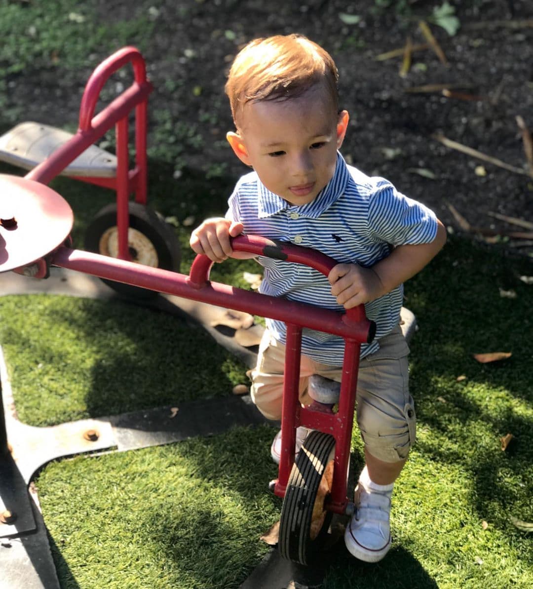 Liam es el segundo hijo varón de Alan Tacher, quien en febrero del 2020 cumplirá 2 años.