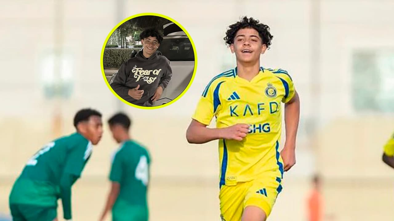 Cristiano Ronaldo Jr., con 15 años, presume su primer auto y es un Lamborghini