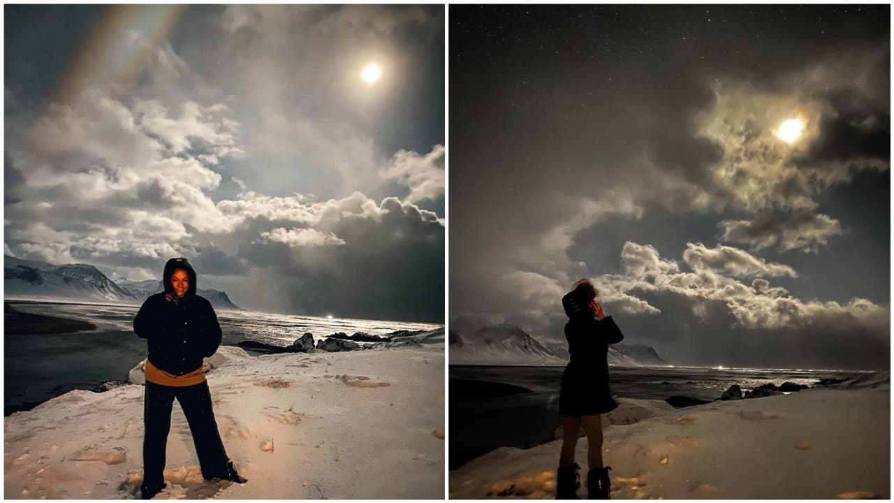 Incluso, esta fotografía de la madre del intérprete de 'Felices los 4', podría comprobar que 
<b>la modelo compartió la aventura con la familia colombiana</b>.
<br>