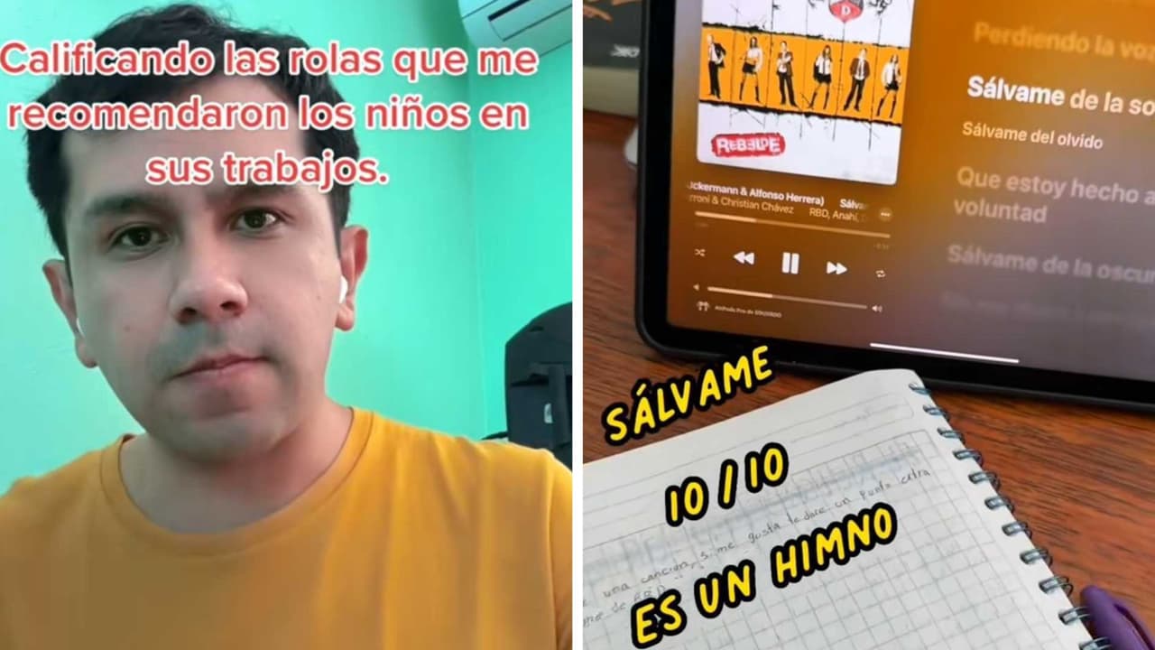 Maestro pide a alumnos que le recomienden una canción para ganarse un punto extra: esto pasó