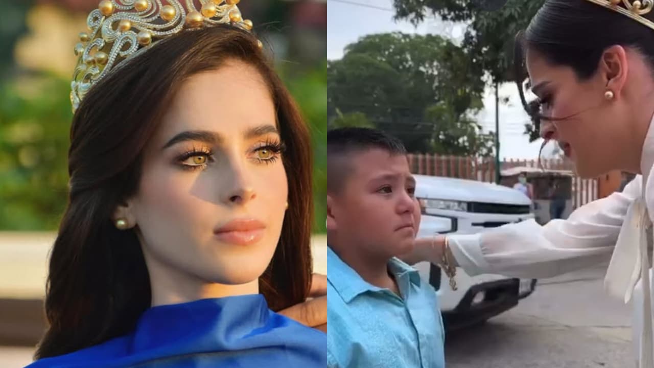 Fátima Bosch regresa a su tierra y hace llorar a un niño en medio de la polémica por Miss Universe