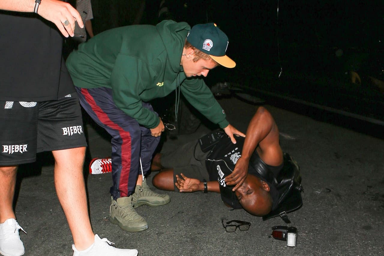 Justin Bieber atropella con su camioneta a un ‘paparazzo’ de 57 años