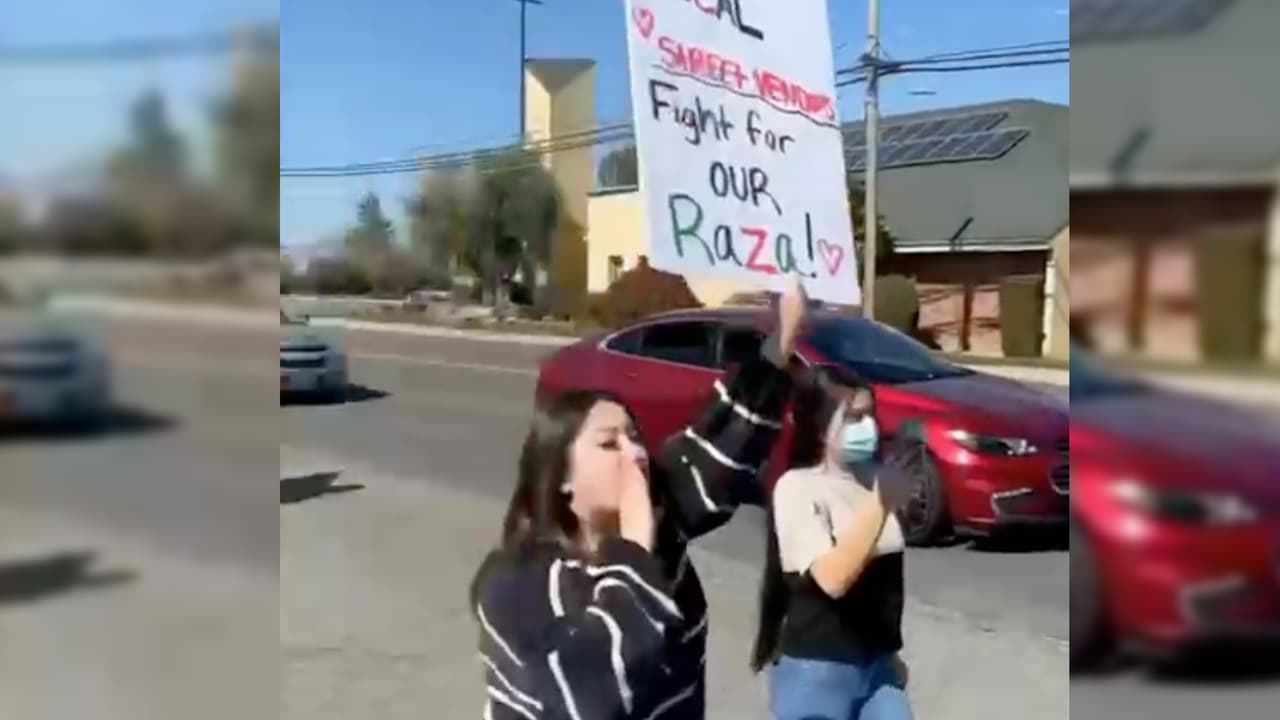 A raíz del asesinato de 
<a href="https://www.univision.com/local/fresno-kftv/vendedor-ambulante-muere-de-un-disparo-fresno">Lorenzo Pérez,</a> la inseguridad entre los ambulantes crece. La comunidad salió a defender y apoyar al gremio" 
<b>"Pelea por nuestros vendedores ambulantes"</b> se leía en uno de los carteles.