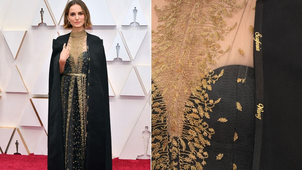 Natalie Portman destacó, en su capa, a las directoras de cine que no fueron nominadas en 2020