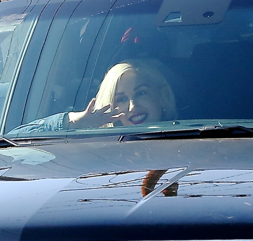 Gwen no paraba de sonreír.