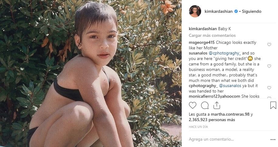 Como pie de foto, la empresaria de 38 años puso simplemente “Baby K”. La imagen, publicada el 17 de diciembre, tiene 2,300,000 'likes' y acumula más de 15,000 comentarios.
<br>