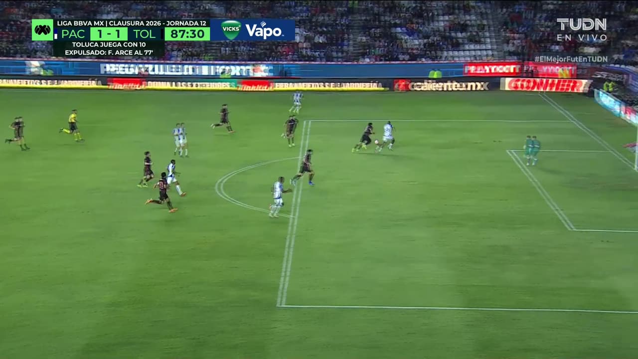 ¡Era el triunfo para Pachuca! Gol anulado a los Tuzos por fuera de juego