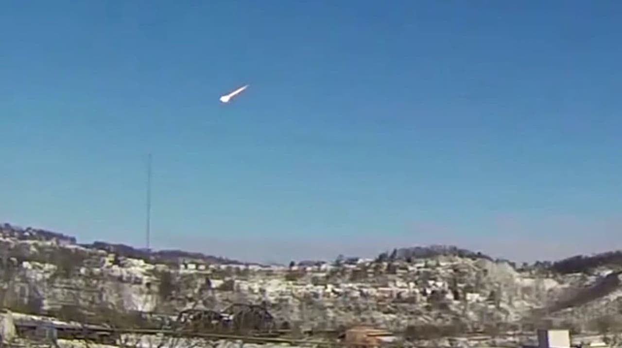 ¿Meteorito en EEUU? Así fue captada esta "bola de fuego" en el cielo