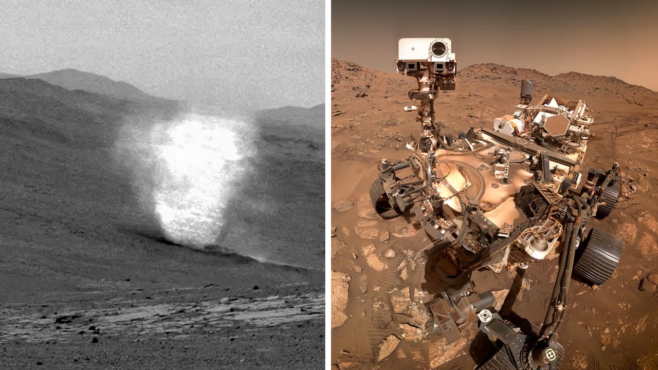 Captan el sonido de descargas eléctricas y torbellinos en la superficie de Marte