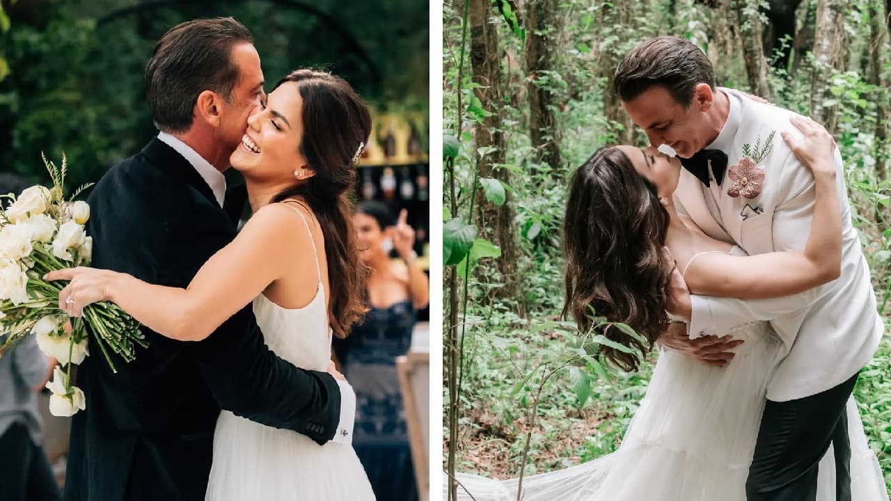 Karina Banda y Carlos Ponce se casaron en una boda religiosa el 4 de junio de 2022.