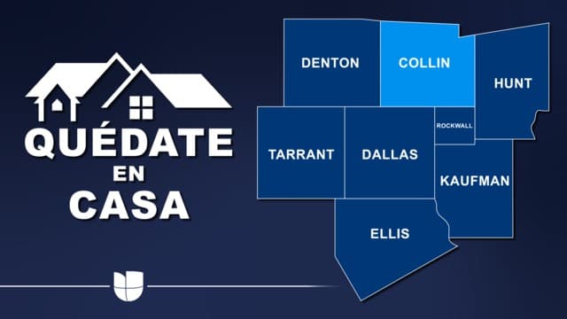 Así es como los condados del norte de Texas intentan controlar la pandemia