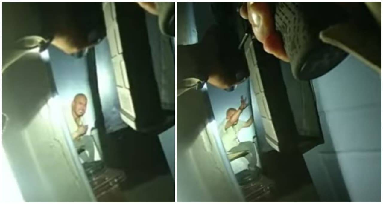 Los oficiales se sientieron amenazados por Juan José Campos, de 43 años, y se desató un tiroteo. La policía le exigía que pusiera las manos sobre la cabeza y el sospechoso se entregó.