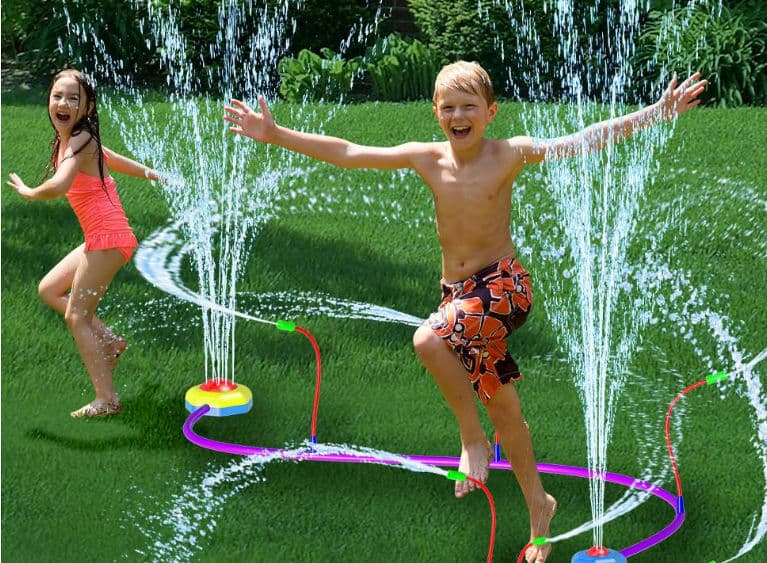 Sprinklers with a twist- 11.99 dólares en Target