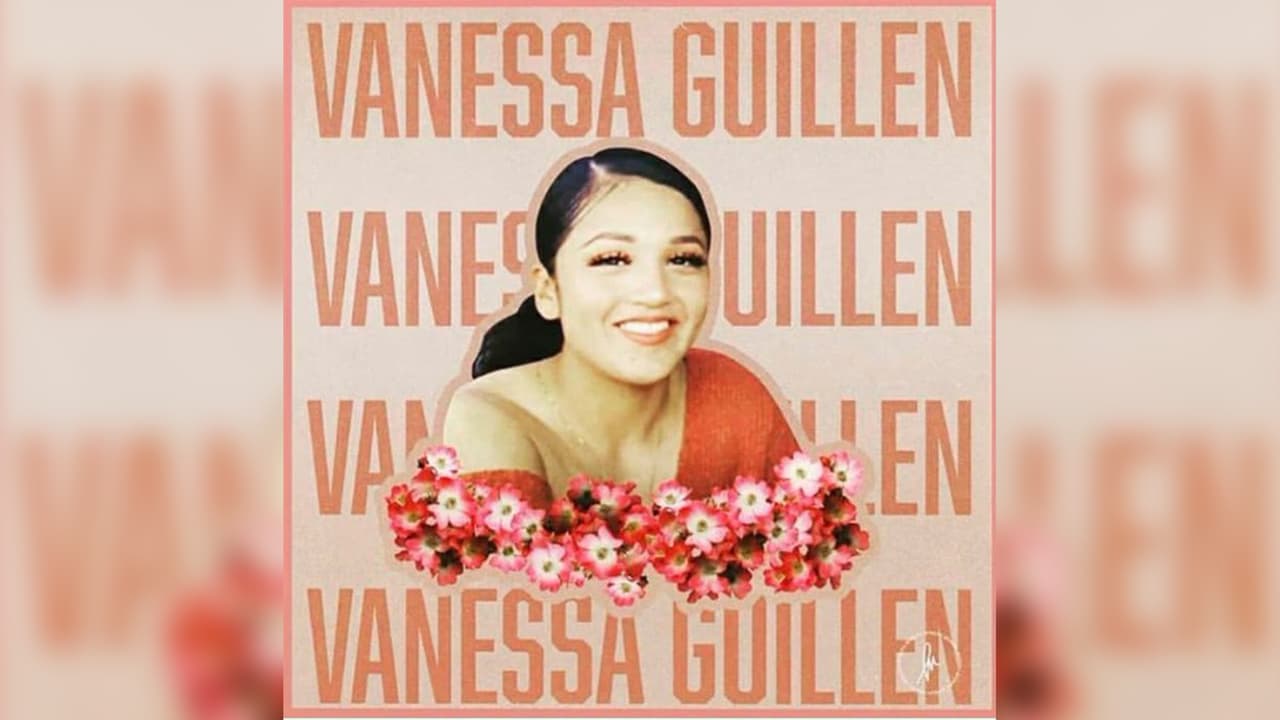 Muestras de apoyo como esta se han compartido en los últimos meses en la cuenta de Twitter de la preparatoria donde estudiaba Vanessa Guillén.