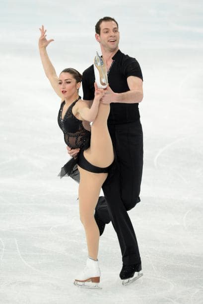 Los representantes de EEUU, iSmon Shnapir y Marissa Castelli deslumbran con su destreza en Sochi 2014. 