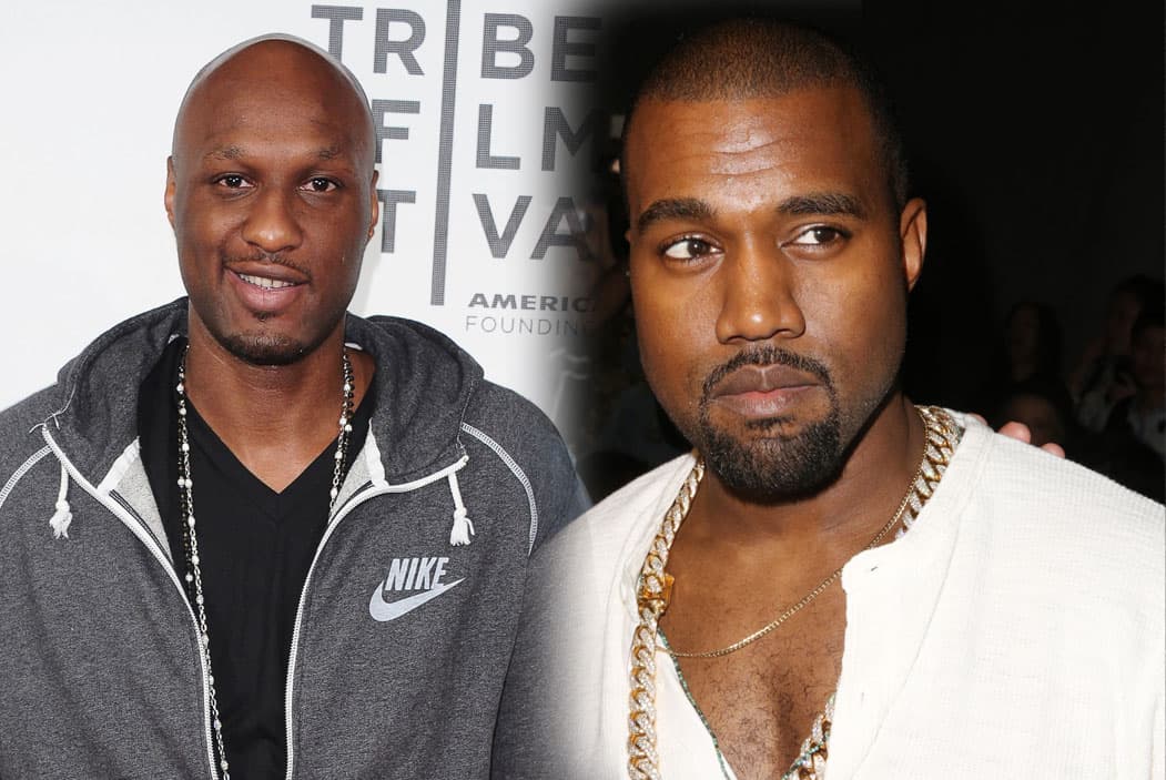 Kanye West también se encuentra afectado por la condición de Lamar Odom.