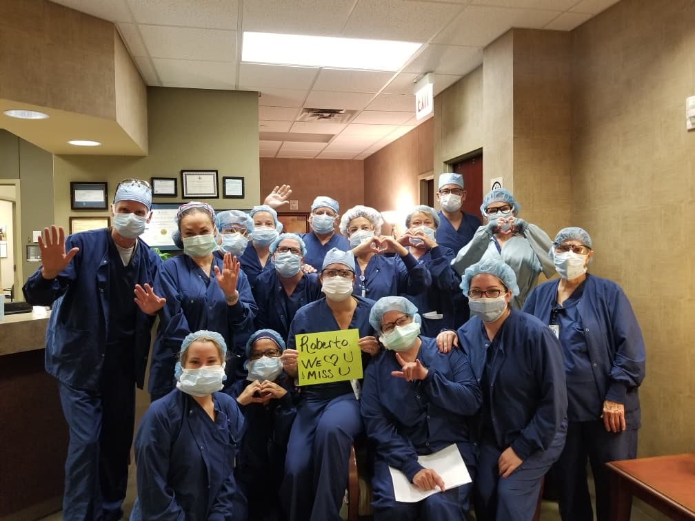 Roberto continuará la rehabilitación en Shirley Ryan AbilityLab.