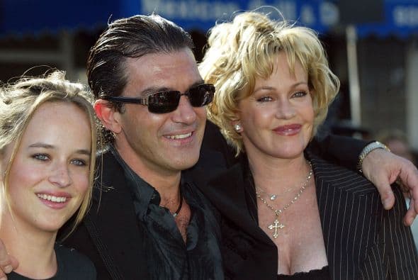 Melanie formó una linda familia, una de las más estables de Hollywood.