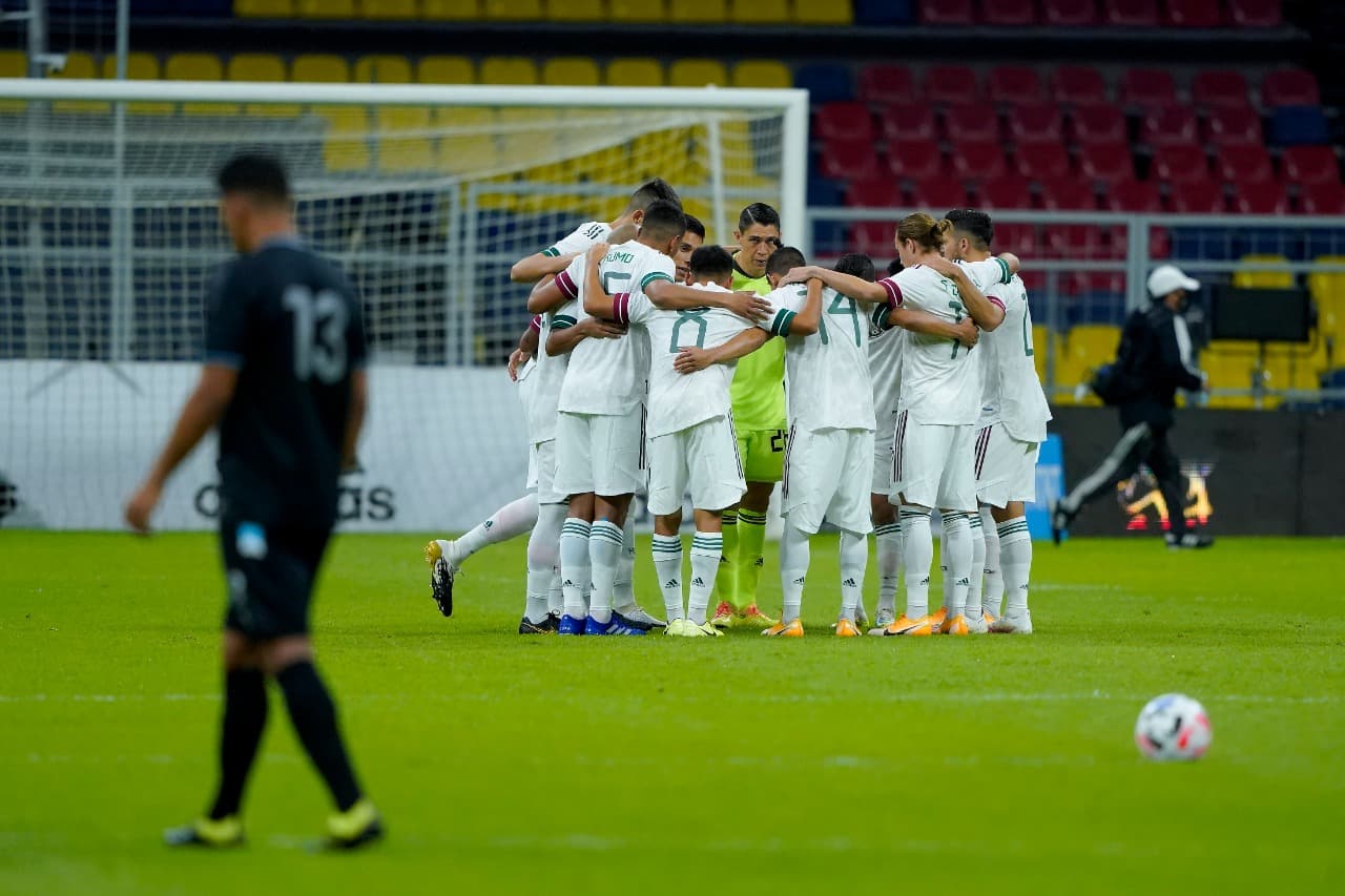Con goles de Henry Martin, Sebastián Córdova y Orbelín Pineda, el tri vence cómodamente a Guatemala en el Estadio Azteca.