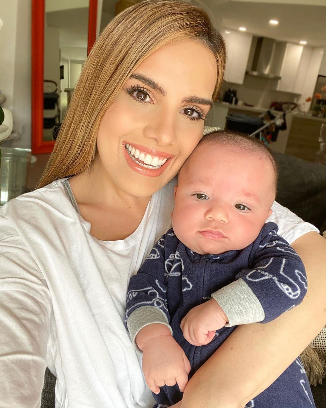 Andrea construirá mágicos momentos con su hijo como lo hizo con Pita: "nunca olvidaré cuando me visitabas lista para dibujar y comer suspiritos".