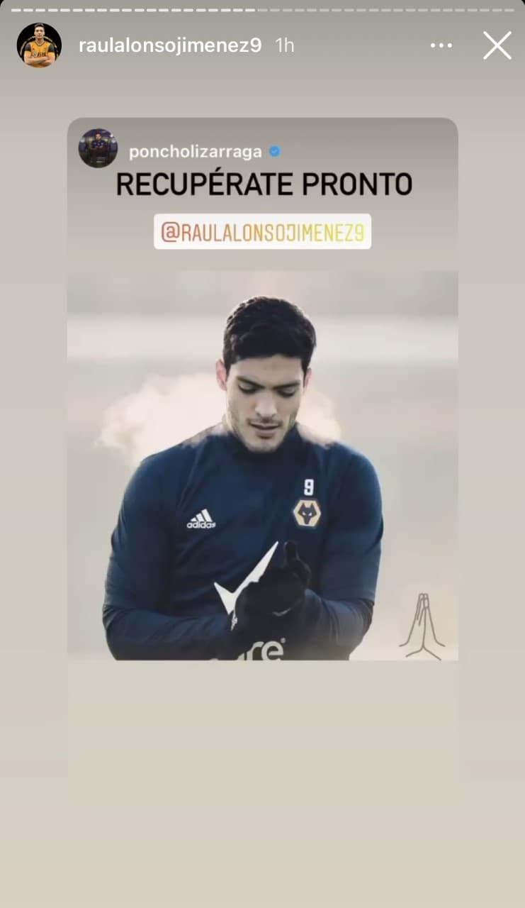 La operación del mexicano fue todo un éxito y agradeció todos los mensajes de apoyo que tuvo en su cuenta de Instagram.