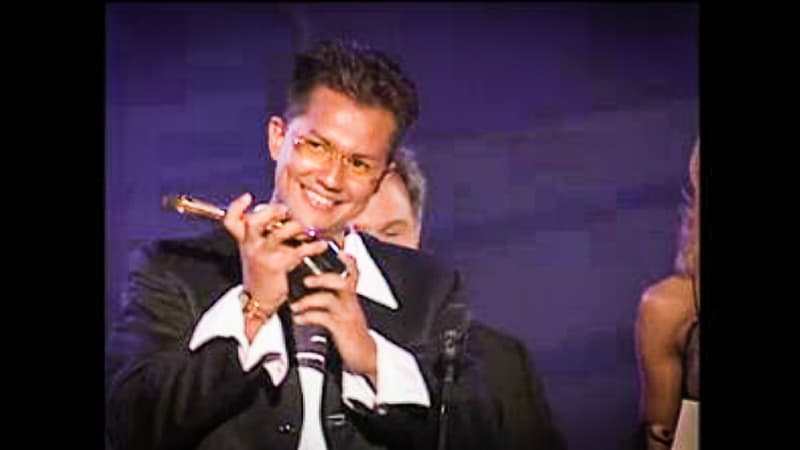 El colombiano Charlie Zaa levantó el premio de Artista Masculino y Álbum del Año ('Sentimientos') en la categoría Tropical/Salsa.