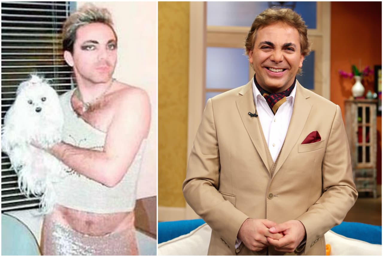 Cristian Castro se ha vestido varias veces de mujer, algunas para sus videos y otras tantas como esta imagen, por el simple placer de divertirse.