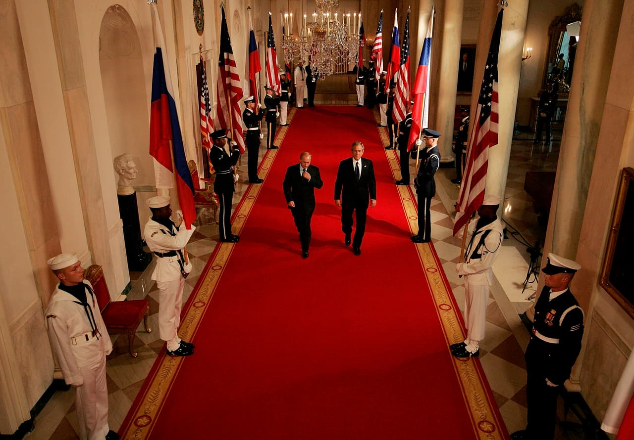 En septiembre de 2005 volvieron a verse, esta vez en la Casa Blanca.