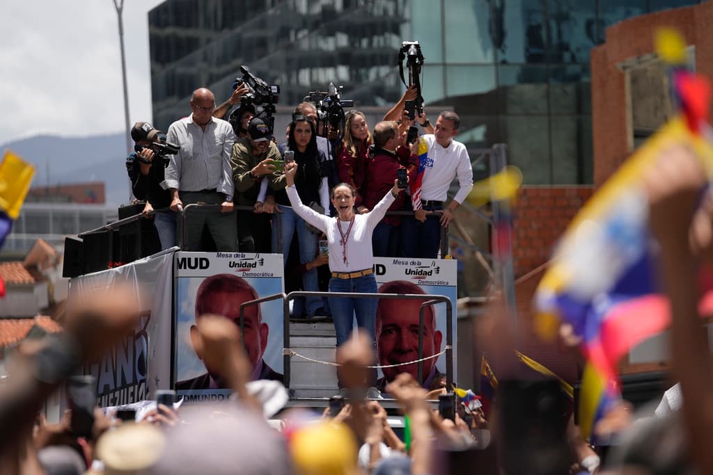 Protestas en Venezuela: María Corina Machado dice que el país quiere una transición y ofrece negociación con garantías 