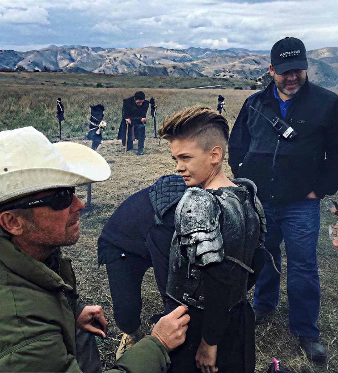 No obstante que el niño se perfile para ser un deportista profesional, William no podría descartar que su hijo siga sus pasos en la actuación.